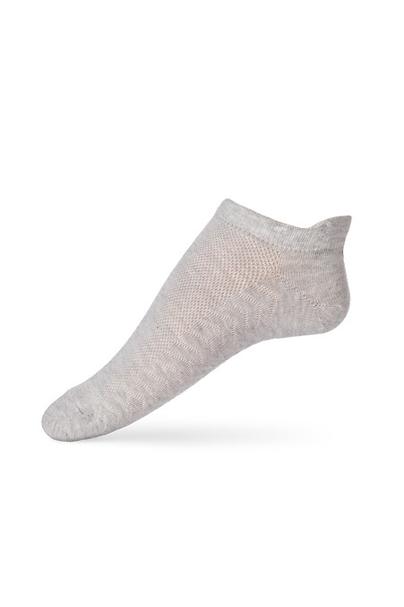 Socken Zickzack Grau Melange - #2401575