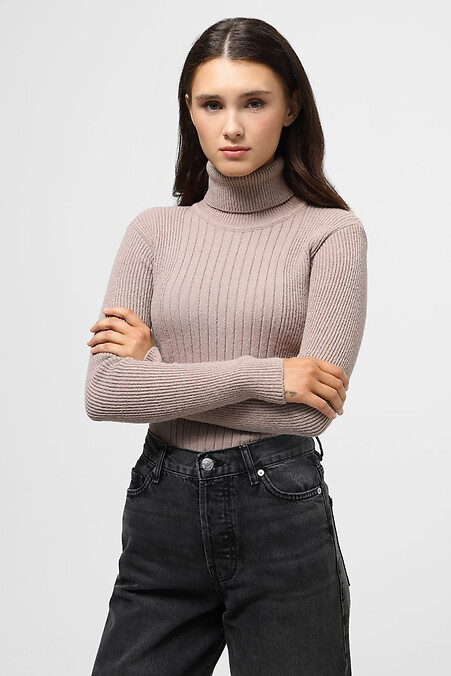 Women's beige sweater. Jackets and sweaters. Color: beige. #4038587