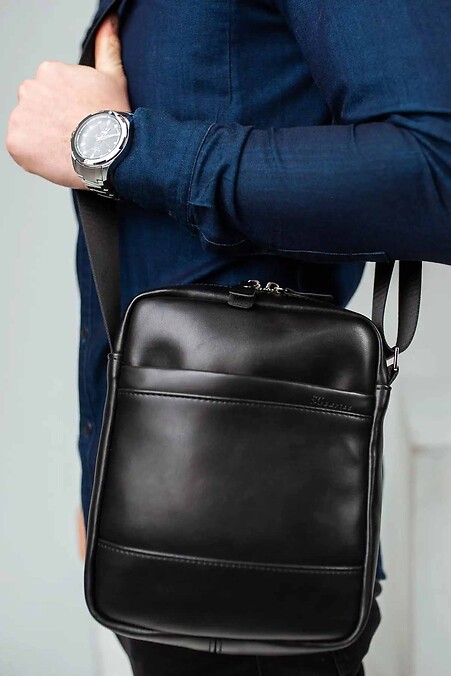 Shoulder bag, messenger. Crossbody. Color: black. #8015587