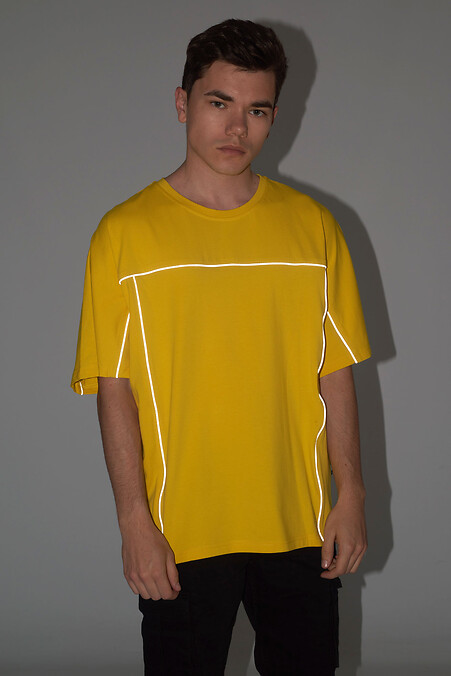T-shirt Oversized Ronin Custom Wear reflective yellow - #8025596