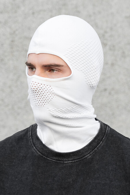 Чоловіча Гірськолижна Бавовняна Балаклава Web White - #8056597