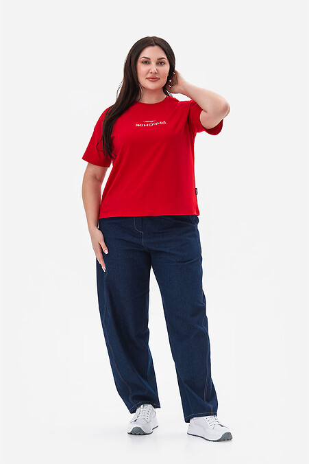 Women's T-shirt "Feminine" - #9001612