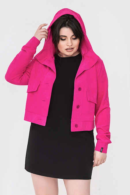 Куртка MYLIE. Верхній одяг. Колір: рожевий. #3040619