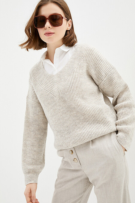 Jumper Riana. Jackets and sweaters. Color: beige. #4037623