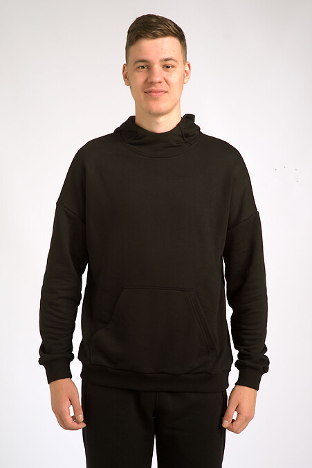 Übergroßer Hoodie Schwarz - #8025625