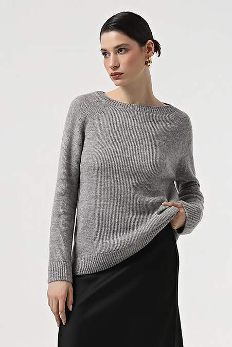 Women's gray jumper. Jackets and sweaters. Color: gray. #4038632