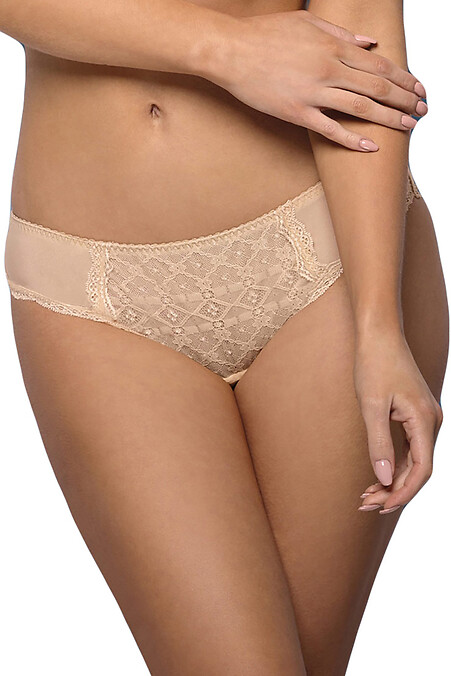 Women's panties. Panties. Color: beige. #4025646