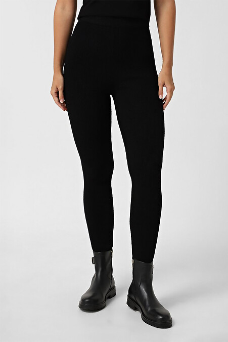 Schwarze Leggings für Damen. Hosen. Farbe: das schwarze. #4038658