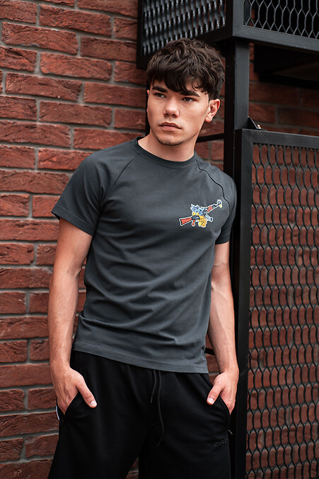 T-shirt gray Lendlis - #8025669