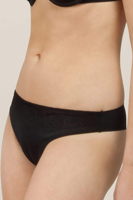 Women's panties. Panties. Color: black. #4028674