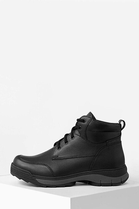 Зимние мужские ботинки. Ботинки. Цвет: черный. #4205674