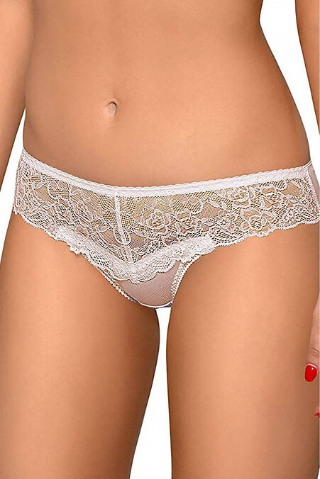 Women's thongs. Panties. Color: beige. #4025682
