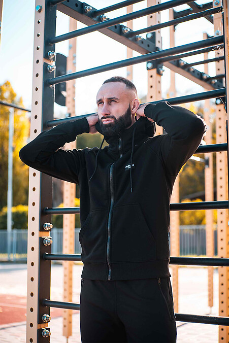 Зипер Custom Wear без начеса черный - #8025683