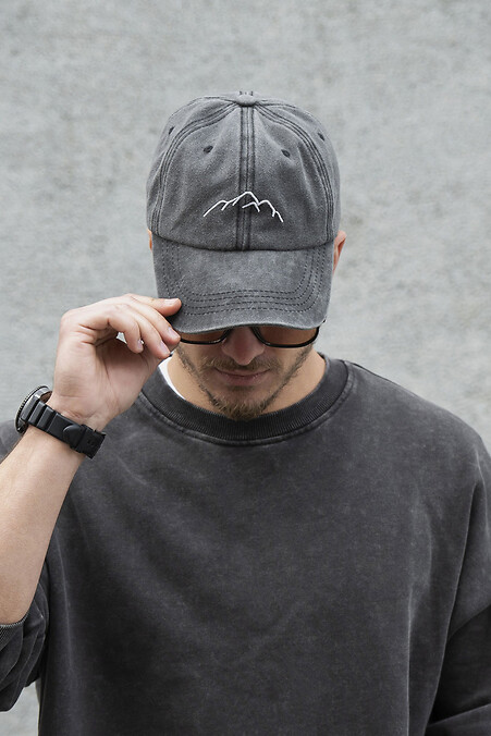 Men's Cap Baseball Cap Gori Gray - #8049686