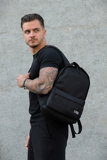 Herren Urban Youth Rucksack Aktentasche Minic Reflective für Laptop Schwarz - #8049729