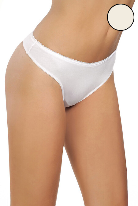 Women's panties. Panties. Color: beige. #4019747