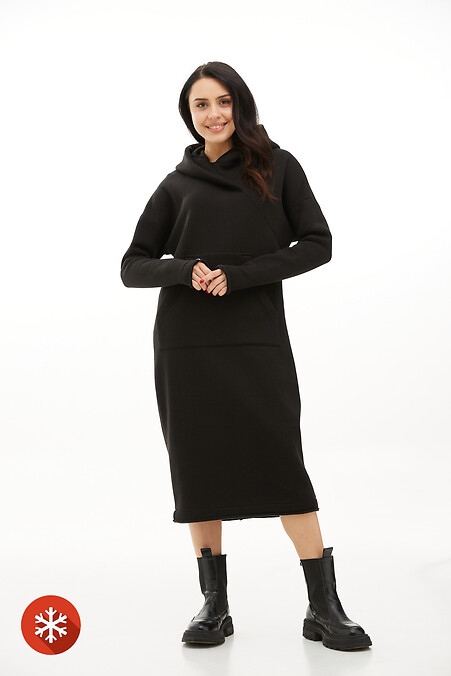 Kleid SCHNITT. Kleider. Farbe: das schwarze. #3039776