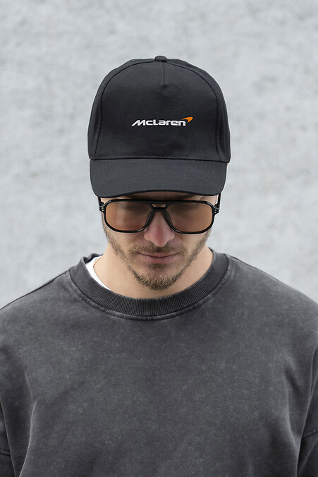 Men's Trucker Baseball Cap McLaren Black Print - #8049785