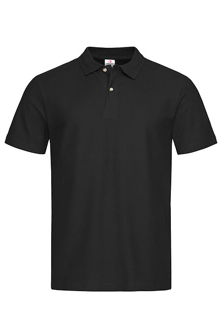 Schwarzes Herrenpolo - #4007820