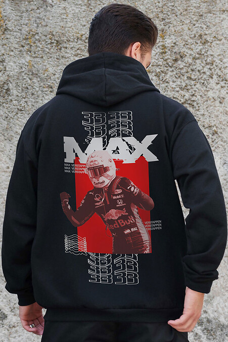 Herren Kapuzenpulli mit isoliertem Reißverschluss und Fleece-Reißverschluss mit Aufdruck Max Kane Schwarz. Sweatshirts, Sweatshirts. Farbe: das schwarze. #8055832