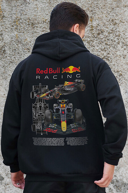 Herren Kapuzenpullover mit isoliertem Reißverschluss auf Fleece-Reißverschluss mit Aufdruck Redbull Kane Schwarz. Sweatshirts, Sweatshirts. Farbe: das schwarze. #8055848