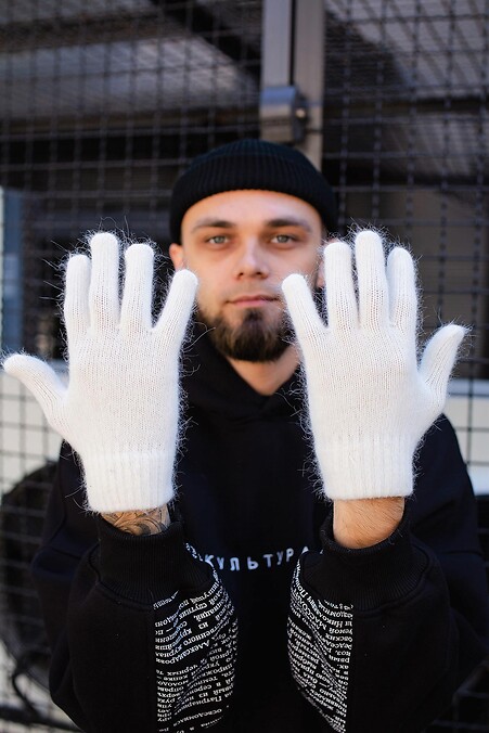 Withiut Spirit Gloves. Gloves. Color: white. #8048860