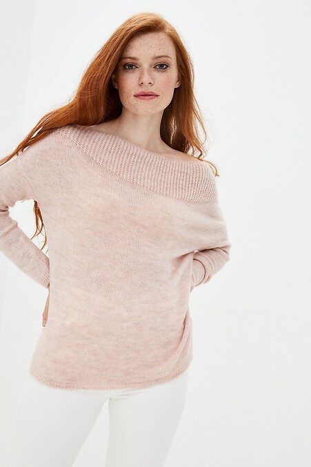 Джемпер женский. Кофты и свитера. Цвет: розовый. #4037881