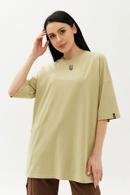T-shirt LUCAS Герб. T-shirts. Color: green. #9000890