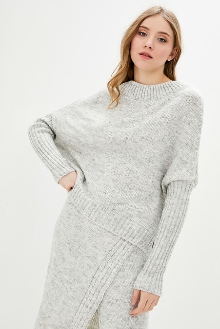 Джемпер жіночий. Кофти і светри. Колір: білий. #4037903
