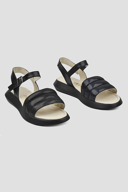 Women's leather sandals - #4205916