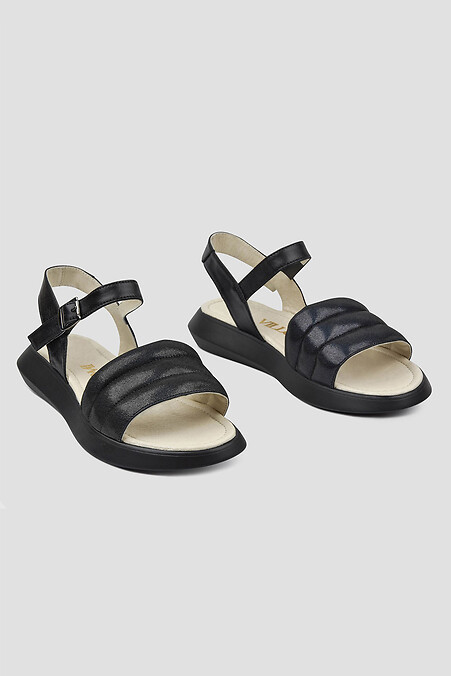 Women's leather sandals - #4205916