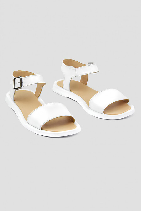 Women's leather sandals - #4205938