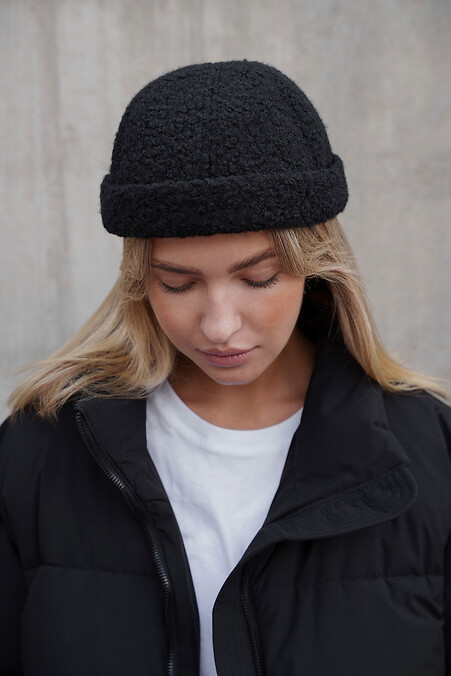 Жіноча Хутряна Кепка Докер Теді Dax Black - #8055946