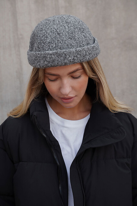 Жіноча Хутряна Кепка Докер Теді Dax Gray - #8055948