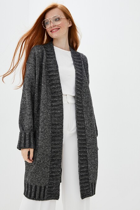 Female cardigan. Jackets, Cardigans. Color: gray. #4037951