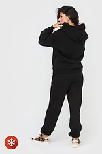 Утепленный спортивный костюм KAMALA черного цвета Garne 3041000 фото №4