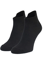 Black cotton sports socks M-SOCKS 2040001 photo №1