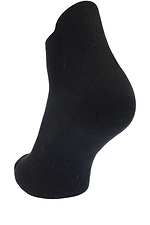 Black cotton sports socks M-SOCKS 2040001 photo №3