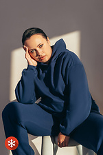 Утепленный спортивный костюм KAMALA синего цвета Garne 3041001 фото №5