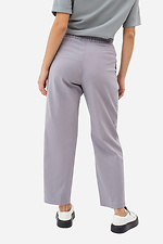 PANNA-B trousers, gray, tapered at the bottom Garne 3042001 photo №4