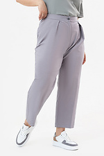 PANNA-B trousers, gray, tapered at the bottom Garne 3042001 photo №5