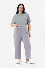 PANNA-B trousers, gray, tapered at the bottom Garne 3042001 photo №6