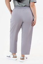 PANNA-B trousers, gray, tapered at the bottom Garne 3042001 photo №8