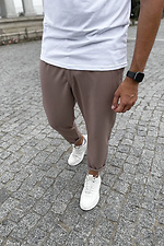 Cropped trousers tapered with turn-ups GRUF 8050001 photo №1