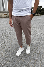 Cropped trousers tapered with turn-ups GRUF 8050001 photo №2