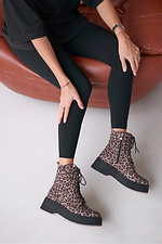 Women's boots with leopard print  4207002 photo №5