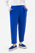 PANNA-U trousers, blue, tapered at the bottom Garne 3042003 photo №6
