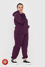Утепленный спортивный костюм KAMALA фиолетового цвета Garne 3041004 фото №2