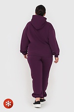 Утепленный спортивный костюм KAMALA фиолетового цвета Garne 3041004 фото №4