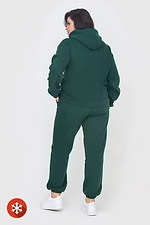 Утепленный спортивный костюм KAMALA изумрудного цвета Garne 3041005 фото №4